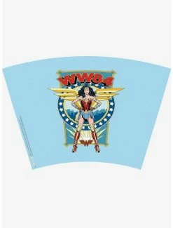 Coupon 😍 DC Comics Wonder 👩 Woman Retro 24oz Classic Tumbler With Lid 😍 -Furniture Outlet Store 14519525 av1