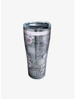 Hot Sale 👍 Disney Little Mermaid Find Your Voice 30oz Stainless Steel Tumbler With Lid 🎉