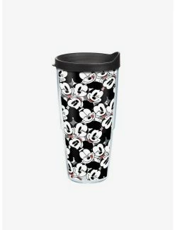 Top 10 ❤️ Disney Mickey Mouse Expressions 24oz Classic Tumbler With Lid 🥰