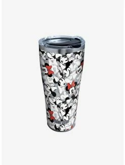 Promo 😍 Disney Minnie Mouse Expressions 30oz Stainless Steel Tumbler With Lid ❤️