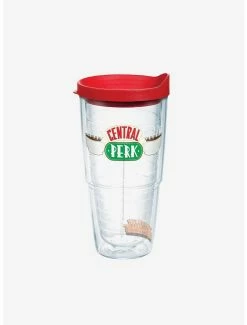 Best Sale 😍 Friends Central Perk 24oz Classic Tumbler With Lid 🎉