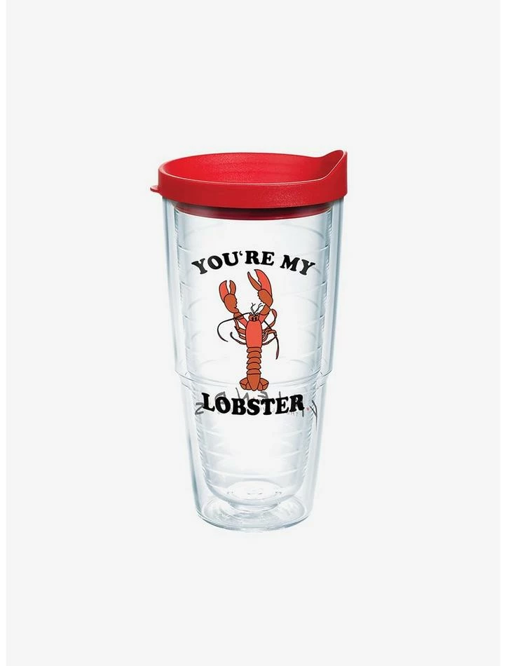 Buy 😍 Friends Lobster 24oz Classic Tumbler With Lid 🎉 1 Buy 😍 Friends Lobster 24oz Classic Tumbler With Lid 🎉