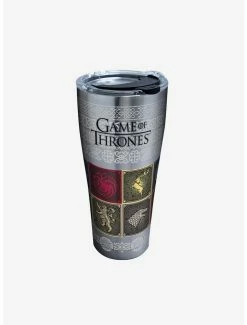 Budget 🤩 Game of Thrones House Sigil 30oz Stainless Steel Tumbler With Lid ⭐