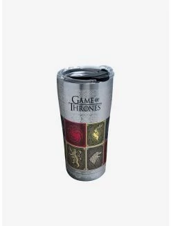 Coupon 🌟 Game of Thrones House Sigils 20oz Stainless Steel Tumbler With Lid 🌟