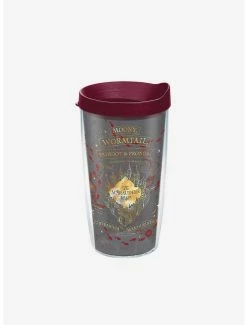 Hot Sale 🧨 Harry Potter Black Marauder's Map 16oz Classic Tumbler With Lid 😉