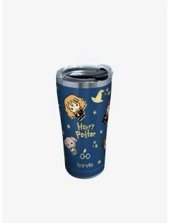 Promo 😀 Harry Potter Charm Icons 20oz Stainless Steel Tumbler With Lid 😍