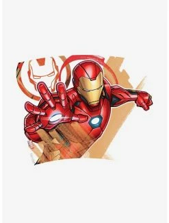 Flash Sale ✨ Marvel Iron Man Iconic 24oz Classic Tumbler With Lid 🎉 -Furniture Outlet Store 14521581 av1