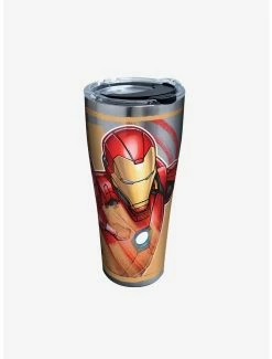 Best deal 😀 Marvel Iron Man Iconic 30oz Stainless Steel Tumbler With Lid 🎉