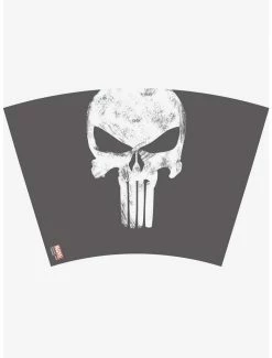 Deals 💯 Marvel Punisher 24oz Classic Tumbler With Lid 🎁 -Furniture Outlet Store 14521587 av1