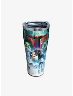 Best Pirce ⭐ Star Wars 40th Empire Collage 30oz Stainless Steel Tumbler With Lid ✔️