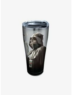 Cheap ✨ Star Wars Darth Empire 30oz Stainless Steel Tumbler With Lid 💯