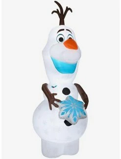 Deals 🌟 Disney Frozen Olaf With Snowflake Giant Airblown ✨