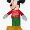 Best Pirce ✔️ Disney Mickey Mouse Mickey In Ugly Sweater Small Airblown 🥰