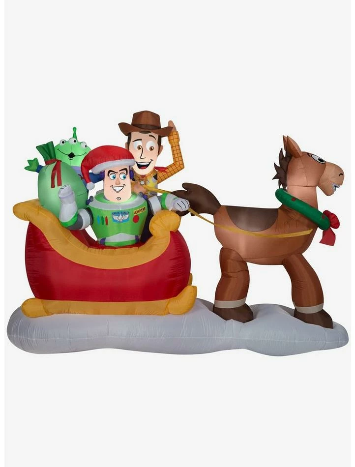 New โ Disney Pixar Toy Story Sleigh Airblown ๐ 1 New โ Disney Pixar Toy Story Sleigh Airblown ๐