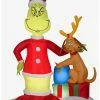 Coupon ✔️ Grinch And Max With Presents Scene Airblown ⭐