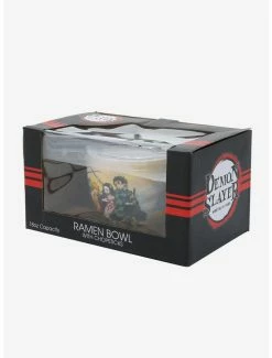 Top 10 🥰 Demon Slayer: Kimetsu No Yaiba Watercolor Ramen Bowl With Chopsticks 👍 -Furniture Outlet Store 14525538 av3