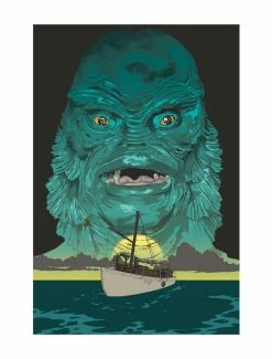 Best deal ✨ Universal Monsters Creature From The Black Lagoon Beware Of The Creature Poster 🥰