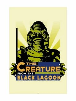 Best reviews of 😀 Universal Monsters Creature From The Black Lagoon Signage Poster 🔔