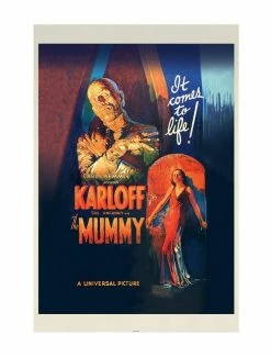 Best Sale 🎁 Universal Monsters The Mummy Comes To Life Poster 🌟
