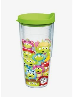 Brand new 🤩 Disney Pixar Toy Story Alien Collage 24oz Classic Tumbler With Lid 🥰