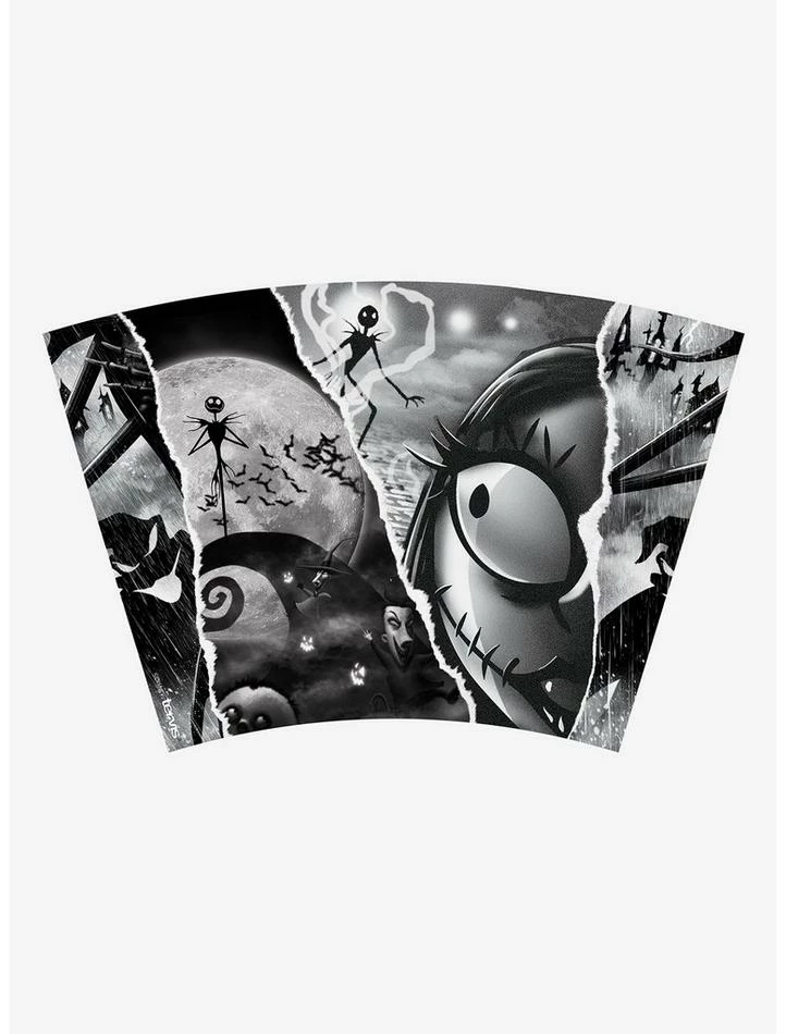 Best deal ❤️ The Nightmare Before 🎅 Christmas Torn Collage 24oz Classic Tumbler With Lid 🎁 2 Best deal ❤️ The Nightmare Before 🎅 Christmas Torn Collage 24oz Classic Tumbler With Lid 🎁 - Image 2