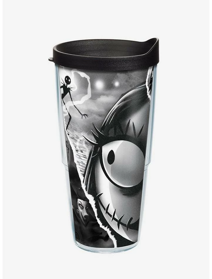 Best deal ❤️ The Nightmare Before 🎅 Christmas Torn Collage 24oz Classic Tumbler With Lid 🎁 1 Best deal ❤️ The Nightmare Before 🎅 Christmas Torn Collage 24oz Classic Tumbler With Lid 🎁