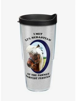 Best reviews of ⌛ Parks and Recreation Lil Sebastian 24oz Classic Tumbler With Lid 🥰