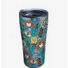 Promo 😍 Spongebob Squarepants 20oz Stainless Steel Tumbler With Lid ⌛