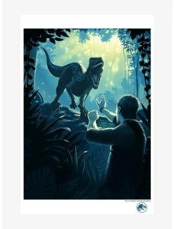 Hot Sale 🌟 Jurassic World Velociraptor Tamer Poster 😀