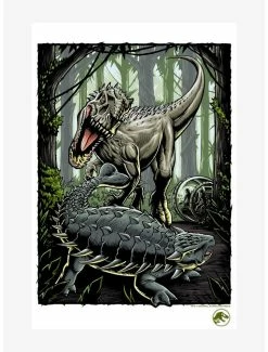 Budget 💯 Jurassic World Jungle Attack Poster 👍