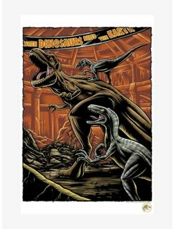 Buy 👍 Jurassic World When Dinosaurs Ruled The Earth Poster ✨