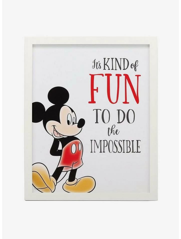 Best reviews of ๐ Disney Mickey Mouse Do The Impossible Framed Wood Wall Decor ๐ 1 Best reviews of ๐ Disney Mickey Mouse Do The Impossible Framed Wood Wall Decor ๐