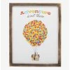 Cheapest 🔥 Disney Pixar Up Adventure Is Out There Up Framed Wood Wall Decor ❤️