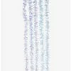 New 🎁 Cool White Iridescent Tinsel Cascade Light Set 🌟