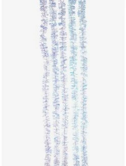 New 🎁 Cool White Iridescent Tinsel Cascade Light Set 🌟