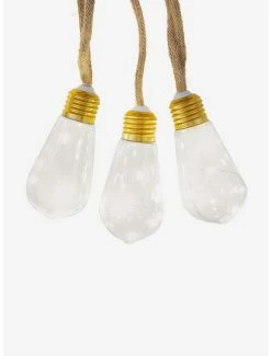 Promo ⭐ Seven Piece Super Bright Led Vintage Bulb Burlap Lights 💯