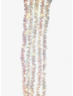 Top 10 😉 Warm White 6.5 Ft Iridescent Tinsel Cascade Light Set 🎉