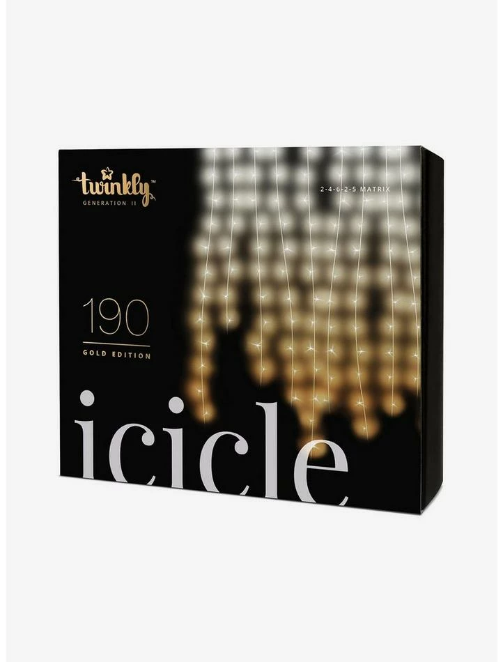 Brand new 🌟 Twinkly Led Icicle String Lights ✨ 1 Brand new 🌟 Twinkly Led Icicle String Lights ✨