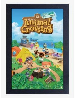 Top 10 🥰 Animal Crossing: New Horizons Pathway Framed Wood Wall Art ✔️
