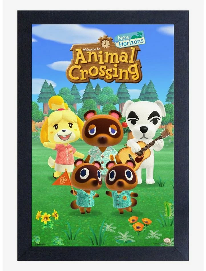 Outlet ๐คฉ Animal Crossing New Horizons Group Portrait Framed Poster โ๏ธ 1 Outlet ๐คฉ Animal Crossing New Horizons Group Portrait Framed Poster โ๏ธ