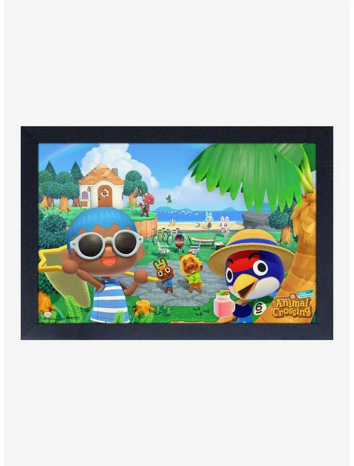 Promo ๐ Animal Crossing New Horizons โ๏ธ Summer Framed Poster ๐ 1 Promo ๐ Animal Crossing New Horizons โ๏ธ Summer Framed Poster ๐