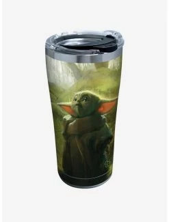Best reviews of 😀 Star Wars The Mandalorian Child Gazing 20oz Stainless Steel Tumbler With Lid 🔥