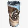 Budget 🎁 Star Wars The Mandalorian Desert Ride 20oz Stainless Steel Tumbler With Lid 🧨