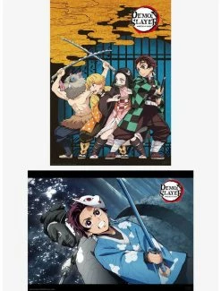 Coupon ✨ Demon Slayer Poster Twin Pack 🌟