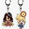 Cheapest 🎁 Dr. Stone Tsukasa & Kohaku Keychain Set ⭐