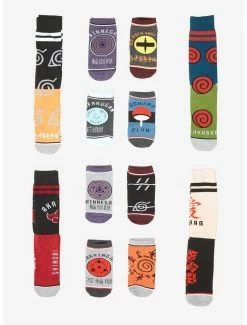 Wholesale 🥰 Naruto Shippuden 12 Days Of 🧦 Socks Gift Set 👍