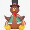 Discount ⌛ Happy Turkey 👪 Thanksgiving Inflatable Décor 🌟