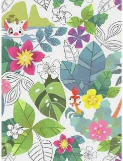 Promo ❤️ Disney Moana Jungle Peel & Stick Wallpaper 🔔