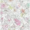 Outlet ✔️ Disney Princess Royal Floral Peel & Stick Wallpaper 🎁