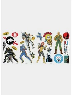 Coupon 😉 G.I. Joe Retro Peel And Stick Wall Decals 🔔